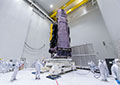 5 JAMES WEBB TELESCOPE IN ARIANESPACE CLEAN ROOM INSPECTION